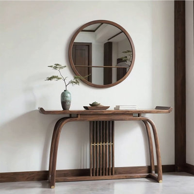 New Chinese-style solid wood entrance table