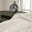Couvre-lit grand réversible crème - Rembourrage en coton prélavé pour le confort, matelassage luxueux, matelas profond surdimensionné, livré avec 2 taies décoratives au charme serein, charme