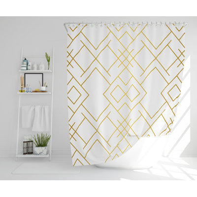Grecia Polyester Shower Curtain