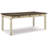 Bolanburg Dining Table 4 Chairs Bench Server and Display Cabinet
