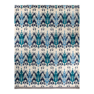 One-of-a-Kind 15' 2" x 11' 9" 2010s Rectangle Wool Area Rug in Ivory