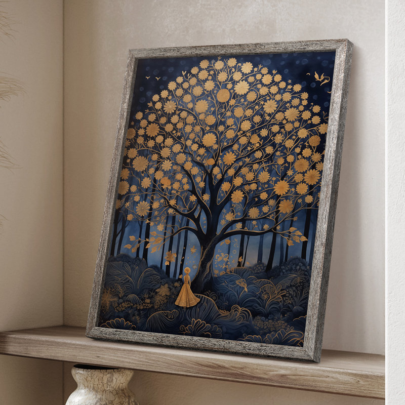 LANDSCAPES Series CCLII, reproduction encadrée - bois massif, H 11 po x l 9 po