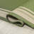 James Modern Border Stripe Green/Cream Indoor/Outdoor Rug-490746984