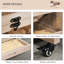 Wooden Hamster Cage 3-Tier Roden Small Animals Hutch 99 x 50 x 69 cm