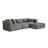 4 - Piece Upholstered Boneless Sectional-328780765
