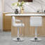 Tabouret de bar pivotant à hauteur réglable Dode (ensemble de 2)-1987333492