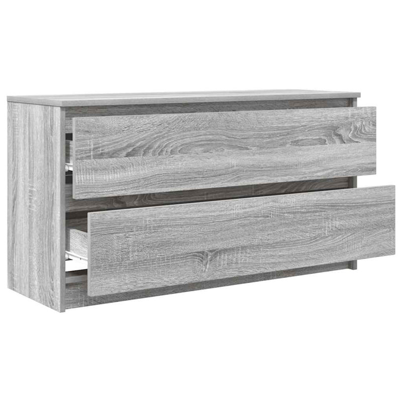  TV Cabinet 35x54 Cm Engineered Wood, Grey Sonoma, 100 cm