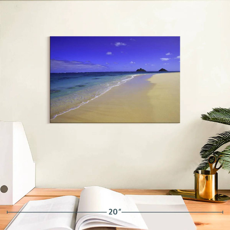 Gillard Lanikai Hawaii Beach, H 8 po x l 12 po