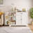 Bayview 33” Stand Kitchen Pantry with 3 Doors, 1 Drawer, Multiple Finish Options-1439400652