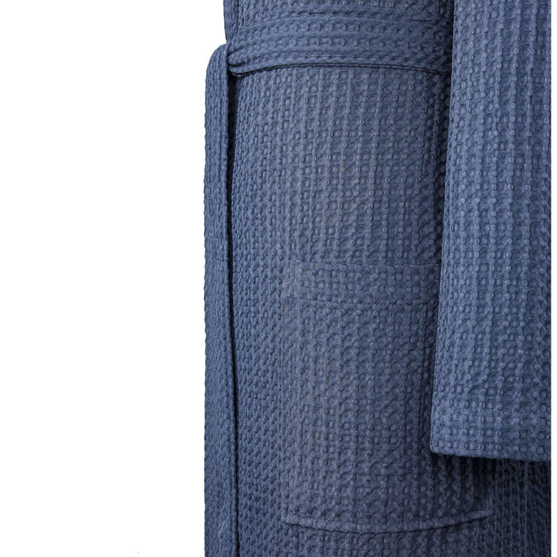 Emborio Cotton Blend Terry Cloth Bathrobe, S