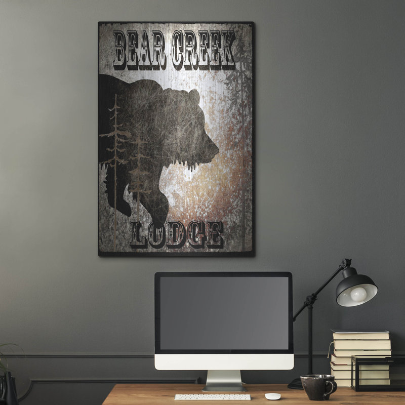 «Lodge Bear Creek Lodge» par Lightbox Journal, H 36 po x l 24 po