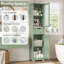 Armoire à linge Olvera l 15,7 po x H 67 po x P 11,8 po-976893413