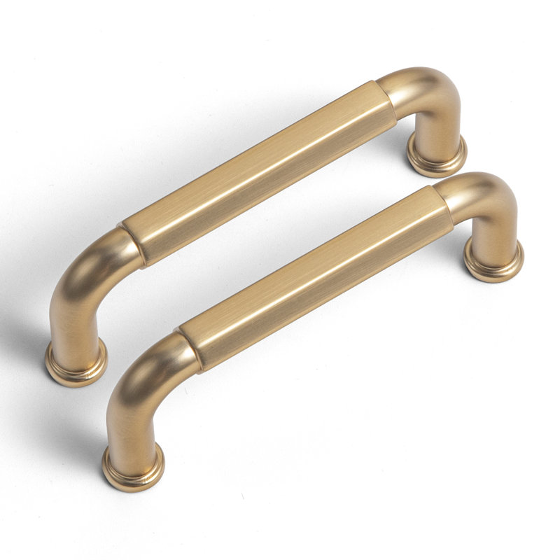 Ensemble de poignées de barre / poignée, 3 po d'un centre à l'autre, Bronze champagne