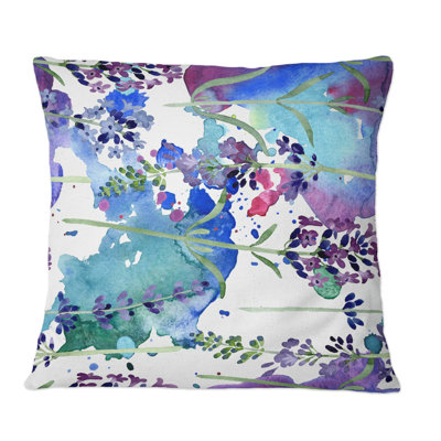 Floral Throw Pillow