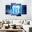 " Geometric Tooth " 4 - Pieces-186225579