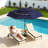 9ft 3-Tier Solar Patio Umbrella, 24 LED Lights, Crank & Tilt, 8-Rib Vent for Deck, Pool, Garden-126259380