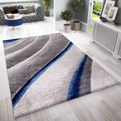 Ohagan Abstract Flatweave Area Rug
