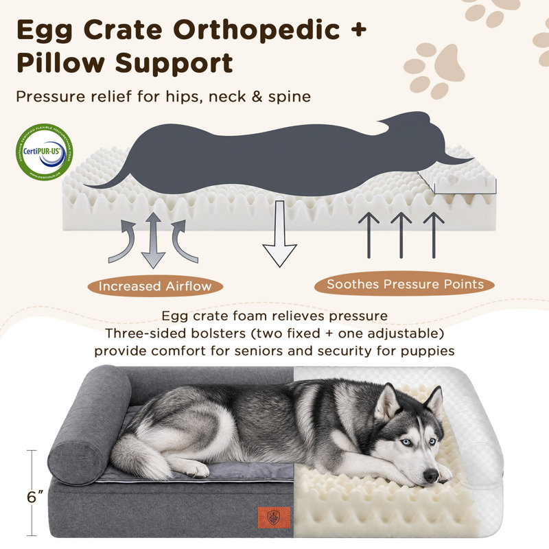Dog Bed Pet Bed, XLC-104*64*15CM, Blue