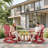 Attikus Outdoor Rocking Chair, All-Weather Patio Rocker Chair with Wide Armrests & High Backrest(Set of 2)-2115090614