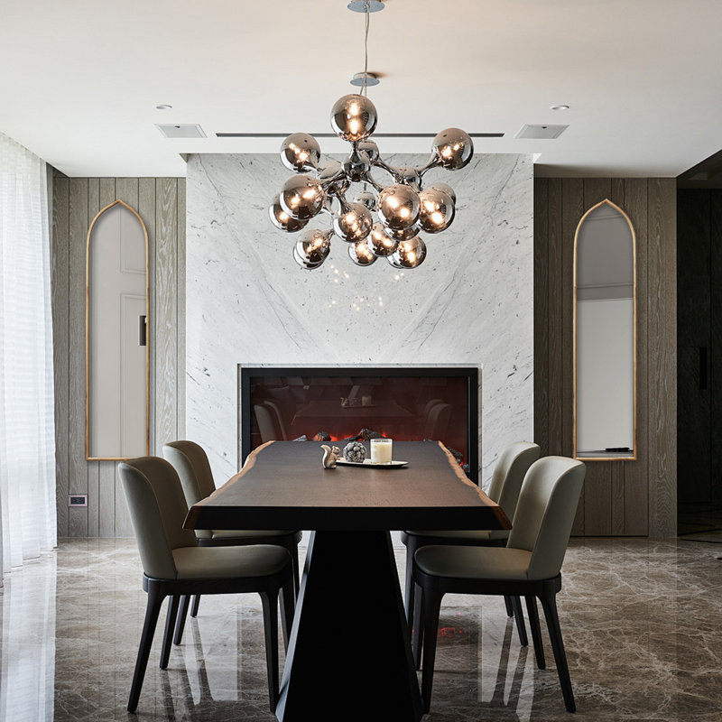 Solange Metal Flat Full Length Mirror | Modern Design