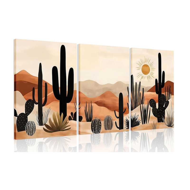 3 Piece Wrapped Canvas Print