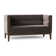 Dyson 58" Tuxedo Arm Loveseat
