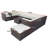Cleopha 0'' Rattan Outdoor Patio Sectional Set