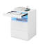 45cm W Manufactured Wood Bedside Table