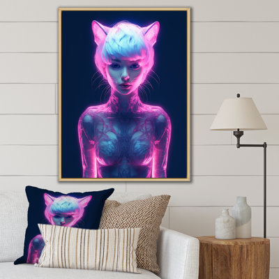 " Catgirl In Neon I "