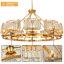 Lustre en cristal 10 lumières (noir)-581890468-555650960-539334029