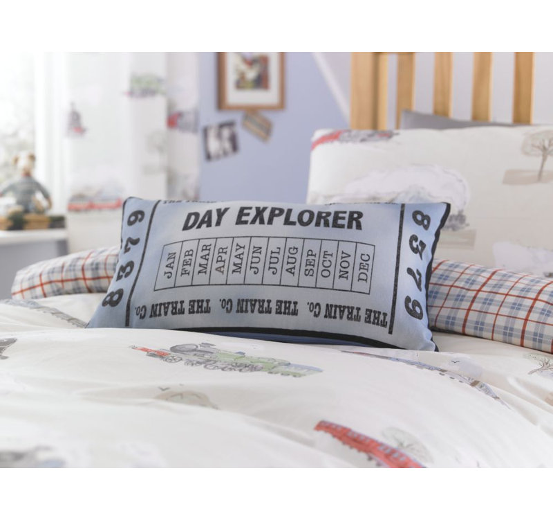 Kids Train Cushion Cover