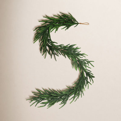6" Norfolk Pine Christmas Garland