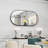 Kuske Metal Oval Wall Mirror