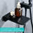 Wall Mount Tub Filler Shower , Modern Matte Black, Handheld For Rinsing Off, Waterfall Spout Quick Filling Black Bathroom Bathtub Faucet And Mounted, With 59" Hose Bathing