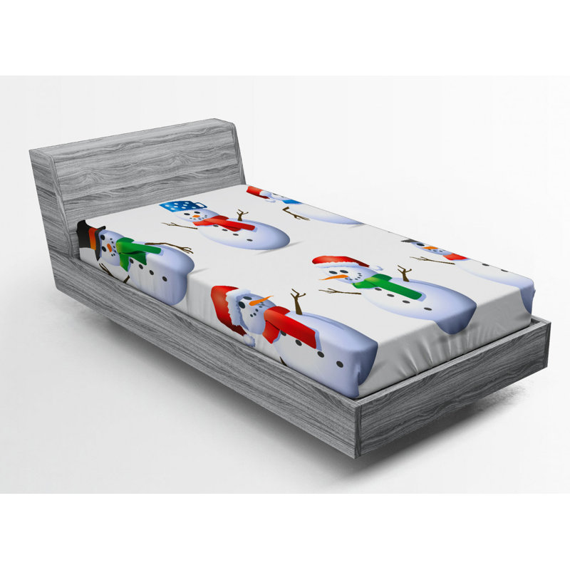 Microfiber Fitted Sheet, Twin Fitted Sheet