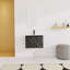 Meuble-lavabo mural 24 po avec lavabo en céramique
