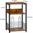 3 Tier End Table,Record Player Stand with Storage Up to 100 Albums,Turntable Stand for Vinyl