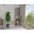 Light Gray 8-Bottle 2-Shelf Bar Cabinet-863242282