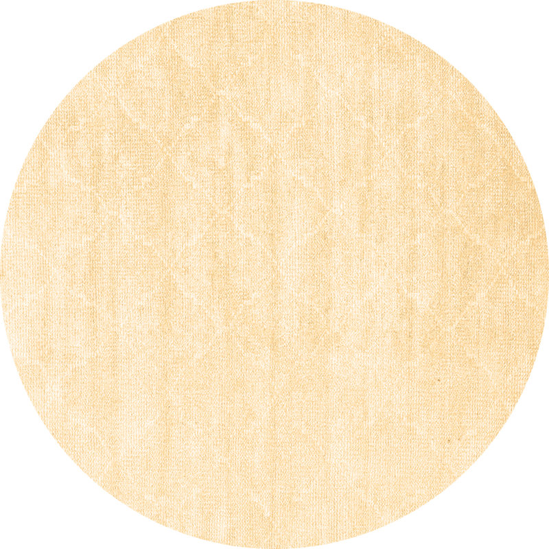 Tapis brun contemporain Contemporary 2580, Rond 3 pi