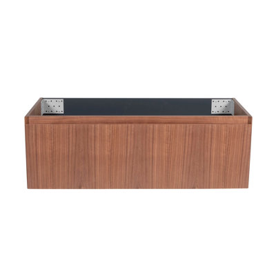 Vanity Premium, Walnut, Wall Mount 48 Without Sink