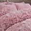 Cuddly Faux Fur Duvet Cover Set with Pillowcases-41098082-41098083