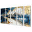 Ensemble de décorations murales bleues et bleues-1431366382