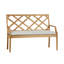 Haley Teak Garden Bench-791790268-791790205-791790132
