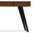 Lowry 54"W Walnut Veneer and Metal Modern Industrial Writing Desk with 2 Drawers and Flip-Down Keyboard Tray-450102051-478809319