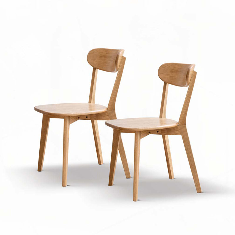 Chaises de salle à manger en bois, Chêne
