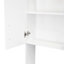 Garde-manger de 76,8 po à deux portes et deux portes avec huche et cinq tablettes, armoire à micro-ondes, armoire de rangement, rangement de cuisine, armoire de garage, cuisine