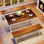 Ensemble de table de salle à manger d'intérieur 3 pièces pour 2-4 ， de table de cuisine avec 2 bancs pour petits appartements