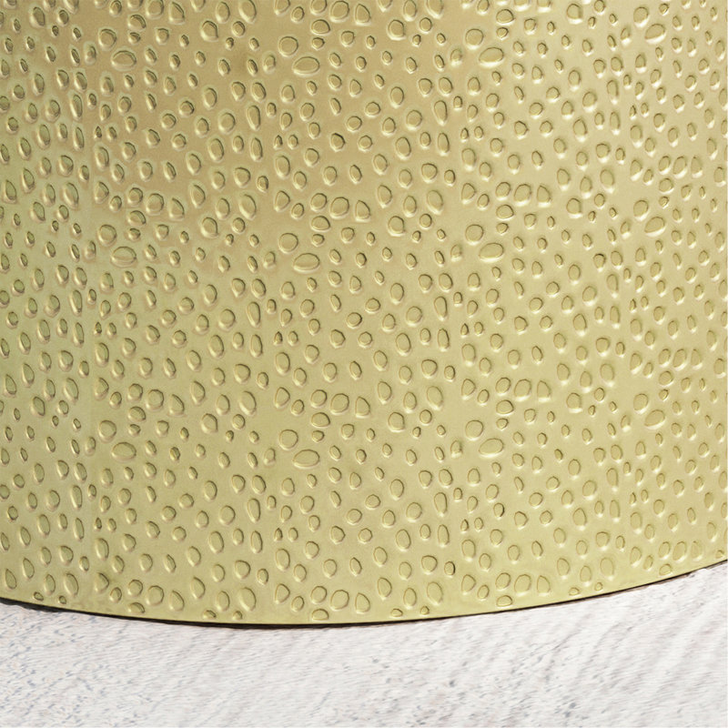 Table d'appoint en métal, Gold