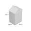 Garden Value 4 Ft. W x 3 Ft. D Overlap Apex Shed-29354324