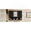 Armoire à pharmacie de 41 pouces avec tablettes ouvertes, rangement mural mural avec portes et miroir, tablette réglable, armoire de rangement pour salle de bain au-dessus de la toilette